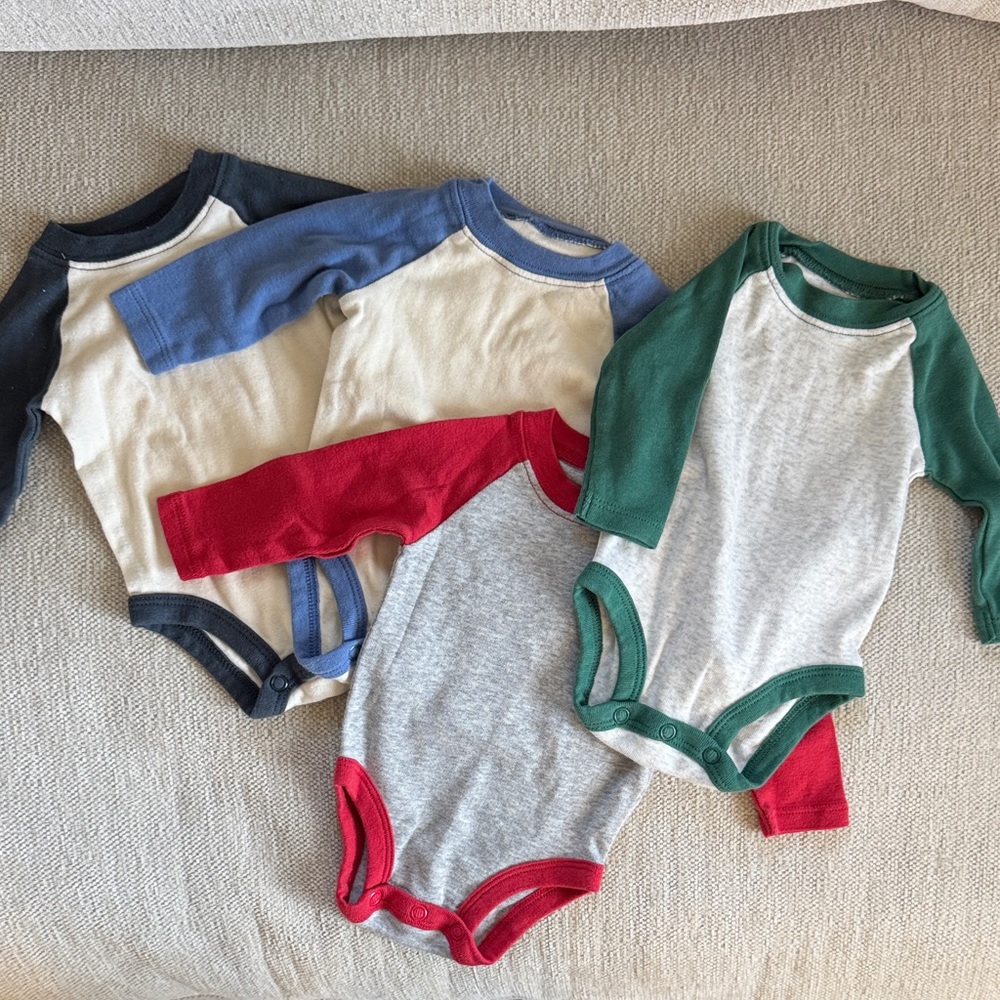 Carter's Multicolor Long-Sleeve Bodysuit Set
